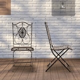 thumbnail of Chaise de jardin en métal Sibell Bronze