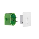 thumbnail of Paulmann Encastré mural LED Wall  carré 78x78mm  1,1W 65lm 230V  2700K Blanc 92922