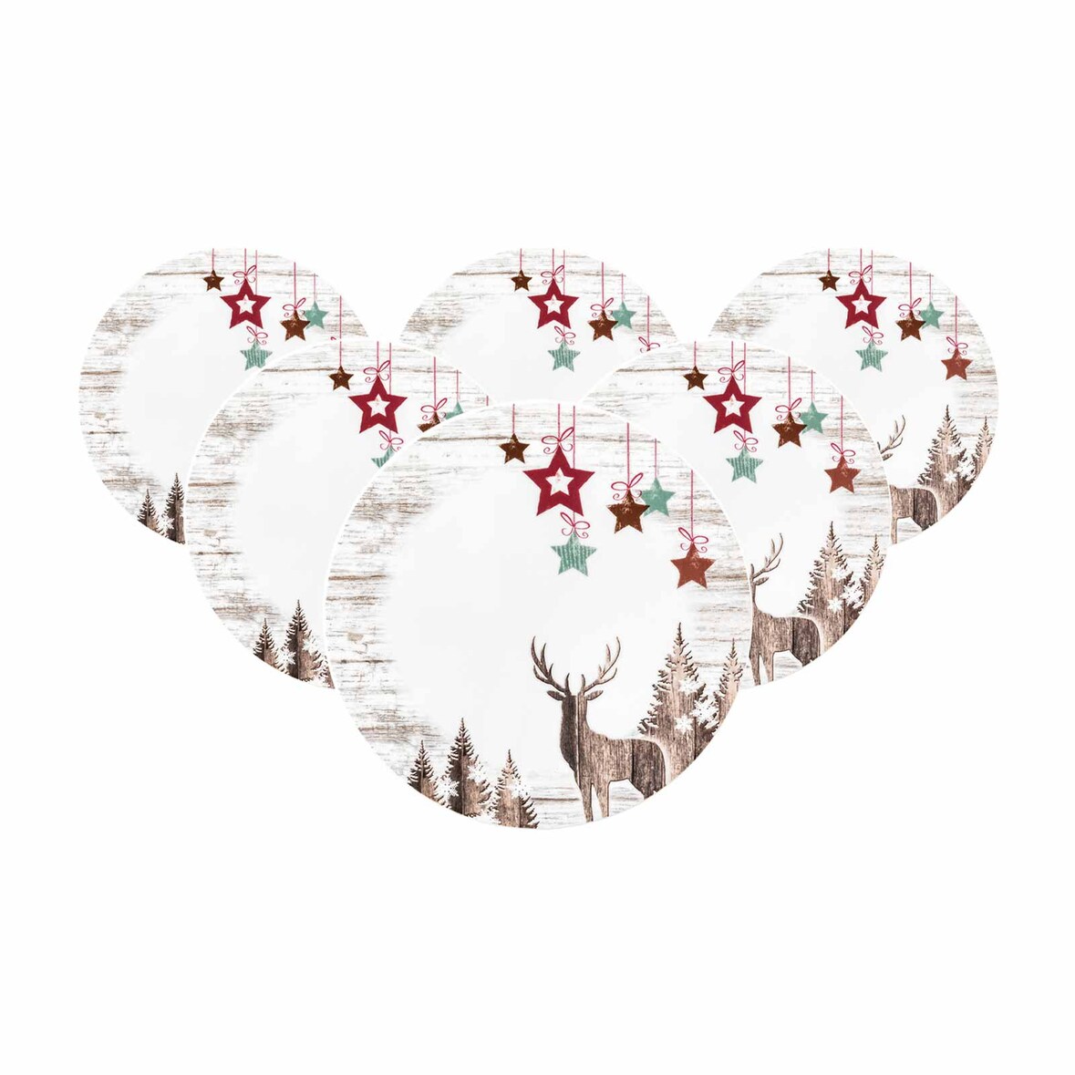 Seltmann Weiden Life Christmas Frühstücksteller ø 22,5 cm 6er Set