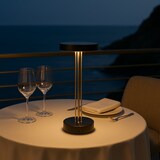 thumbnail of Lumisky TRIZIO H33CM kabellose Tischleuchte Aluminium Schwarz