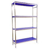 thumbnail of SimonRack Estantería de Acero Inoxidable, 1600x860x500 mm, 4 Alturas, Cocina Profesional - Simoninox