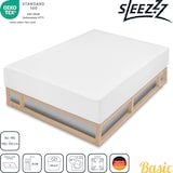 thumbnail of Sleezzz® Basic stretch molton hoeslaken 80 x 190 - 100 x 210 cm