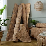 thumbnail of Jute Teppich handgewebt strapazierfähig naturfaser | 200x290cm