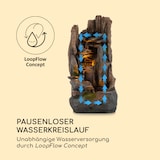 thumbnail of Mystic Tree Solarbrunnen LED-Beleuchtung Polyresin Dunkles Holz