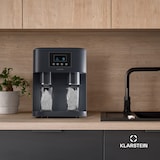 thumbnail of Eiszeit Crush Eiswürfelmaschine 2 Größen Crushed Ice Schwarz