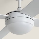 thumbnail of LEDKIA LIGHTING Ventilador de Techo con luz Silencioso DC aspas de madera Navy Evo Blanco Mando a Distancia Grande (más de 20 m²) 132 cm Blanco