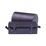 thumbnail of Luminária de trilho LED de 40 W, luz fria de 6000 K, 2700 lúmens, 220 V 50-60 Hz monofásica, alumínio preto