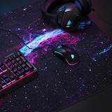 thumbnail of Titanwolf Gaming Mauspad, XXXL Speed Mousepad 1200 x 600 mm, Geschwindigkeit & Präzision, Galaxie Speed