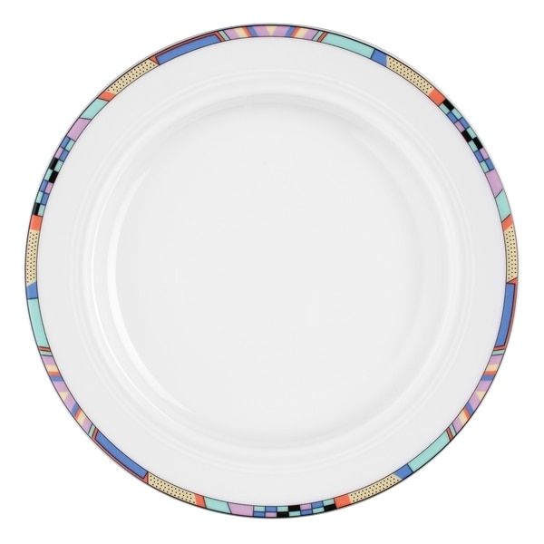 6 x Seltmann Teller flach 20 cm, Form: Vitalis,  Dekor: 30770 Portofino