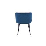 thumbnail of Mobiliara Fauteuil Carole velours bleu  - Livré monté