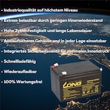 thumbnail of 36V 3x 12V 14Ah AGM BLEI AKKU kompatibel ELEKTRO SCOOTER SP0015