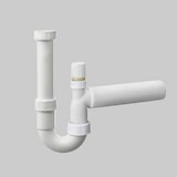 thumbnail of Haas PP-Röhrensiphon 1 1/2" DN40 mit Rohrbelüfter