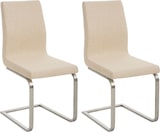 thumbnail of 2er Set Esszimmerstühle Belfort Stoff creme