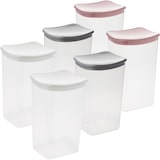 thumbnail of 6-er Set Transparent Vorratsdose mit Deckel 2l  20 x 12.5 x 11.5 cm