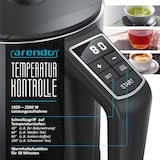 thumbnail of Arendo Wasserkocher, Edelstahl oder Glas, Temperaturanzeige & Warmhaltefunktion