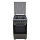 thumbnail of Gasline Gas-Elektro Standherd mit Elektrobackofen SHGE5060INX mit Gaskochfeld 50cm Edelstahl