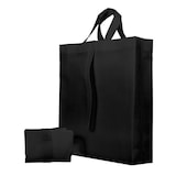 thumbnail of MONOUSO - Faltender Vliesstofftasche PREMIUM Schwarz 40+15x40cm (1 Stück)