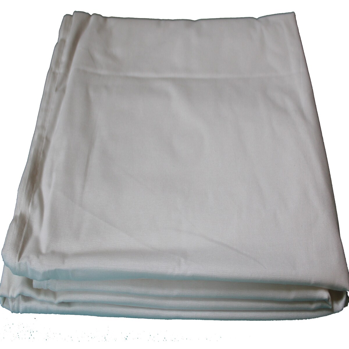 KH-Haushaltshandel klassisches Betttuch, Haustuch, Bettlaken, 240 x 295 cm, 100% Baumwolle, ohne Gummizug, Fb. weiss, kochest, 95 Grad, Bettücher, 