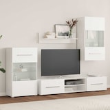 thumbnail of Juego de muebles de salón 5 piezas con iluminación LED blanco