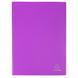 thumbnail of Exacompta Cod. 8560E - Portalistini OPAK con copertina flessibile in polipropilene 60 buste leggermente goffrate - A4 Col. assortiti  - Conf. da 8