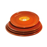thumbnail of RAIMUNDO SANCHEZ Paquet de 12 assiettes à côtelettes en faïence 25 cm. extra fort E.R.