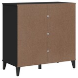 thumbnail of vidaXL Sideboard VIKEN Schwarz 80x40x80 cm Holzwerkstoff