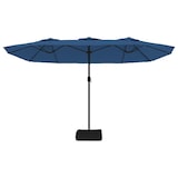 thumbnail of vidaXL Parasol dubbel dak 449x245 cm azuurblauw