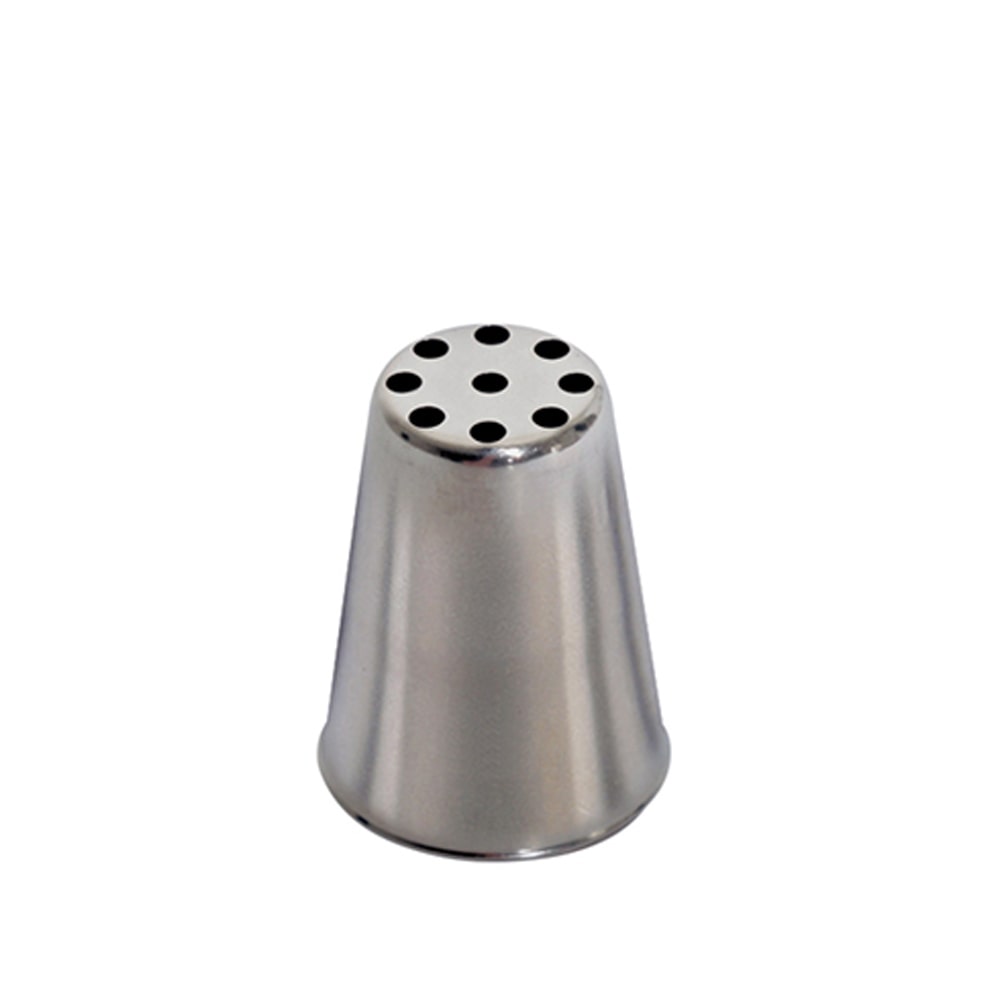 Nesthülsen mit 9 Löchern 3mm - Silber Rund Inox De Buyer 3.1x3.1 cm