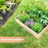thumbnail of IvoQ Carré Potager Surélevé en Bois – Parfait pour Votre Jardin d'Un Mètre Carré – Durable et Élégant