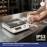 thumbnail of Louis Tellier -  Balance électronique professionnelle -  10kg -  IP53 -  précision 1g -  plateau amovible 22 x 16,5 cm -  N3694
