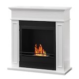 thumbnail of Camino a bioetanolo biocamino da terra JEFFERSON Bianco L 89,5 x H90,5 x P28