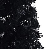 thumbnail of vidaXL Künstlicher Halb-Weihnachtsbaum mit Ständer Schwarz 150 cm PVC