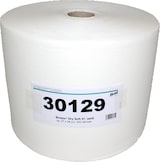 thumbnail of Brotex® Dry Soft 57, Airlaid Wischtuchrolle einseitig geprägt, weiß, 88 % Zellstoff, 12 % VAT-Binder, 27x38 cm, 500 Blatt
