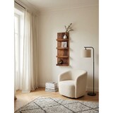 thumbnail of Wandregal 30x80x10 cm Sheesham Massivholz Hängeregal Modern Schwebend, Großes Design Schweberegal, Regal Hängend Wohnzimmer, Bücherregal