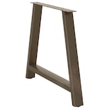 thumbnail of Pieds De Table à Manger En Forme De A 2 Pièces 90 X (72 73) Cm Acier