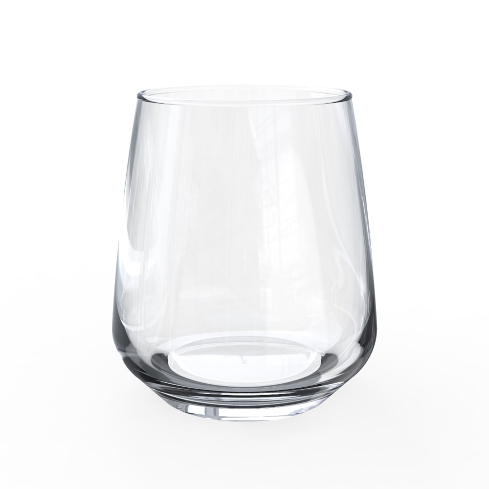 Vicrila Getauchte Becher mencia 35 cl niedrige Form x6 Transparent Rund Glas