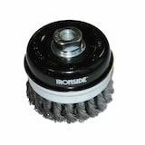 thumbnail of Topfbürste Stahl Ø 80 mm, für Winkelschleifer, gezopfter Draht,