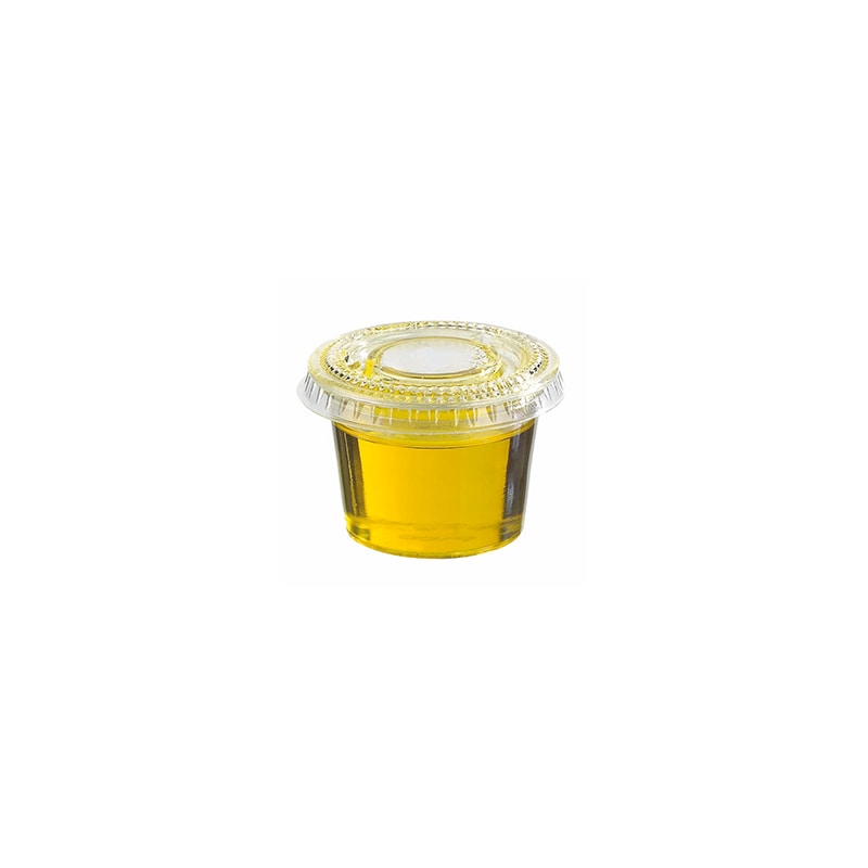 FHC - 3 000Pcs - Pot plastique PET transparent rond - H28mm, 50ml
