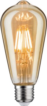 thumbnail of Paulmann 1879 Bundle LED Kolben Rustika E27 230V 3x480lm 3x6W 1700K dimmbar Gold 5067