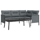 thumbnail of vidaXL 2-tlg. Garten-Lounge-Set Anthrazit Stahl