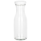 thumbnail of 12er Set Weithalsflasche Karaffe 150 ml + To 43 Deckel weiß