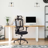 thumbnail of Bureaustoel / draaistoel ERGOMY zitting stof / rugleuning mesh zwart mybuero