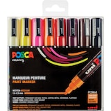 thumbnail of POSCA Pigmentmarker PC-5M, 8er Box, warme Farben