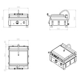 thumbnail of Kontaktgrill Glatt/Gerillt