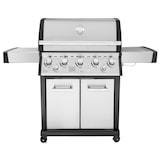 thumbnail of Tarrington House 5-Brenner Gasgrill Mohim, Edelstahl / Stahl, 150 x 58 x 131 cm, Seitennbrenner, Thermometer, Ablagetisch, fahrbar, silber / anthrazit