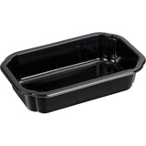 thumbnail of 750x DUNIFORM CPET-Take-Away klein 160 x 103 x 35 mm Schwarz ungeteilt