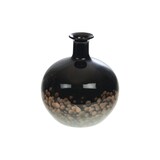 thumbnail of Vase eclat 26 cm -  Noir Rond Verre Lou De Castellane 22.00x0.01 cm
