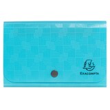 thumbnail of Lot de 6 Trieur valisette Pop'N Co A6, 6 compartiments, coloris cyan
