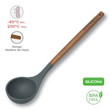 thumbnail of 3 Claveles - Pack de 5 Utensilios de Cocina en Silicona con Mango de Madera de Haya