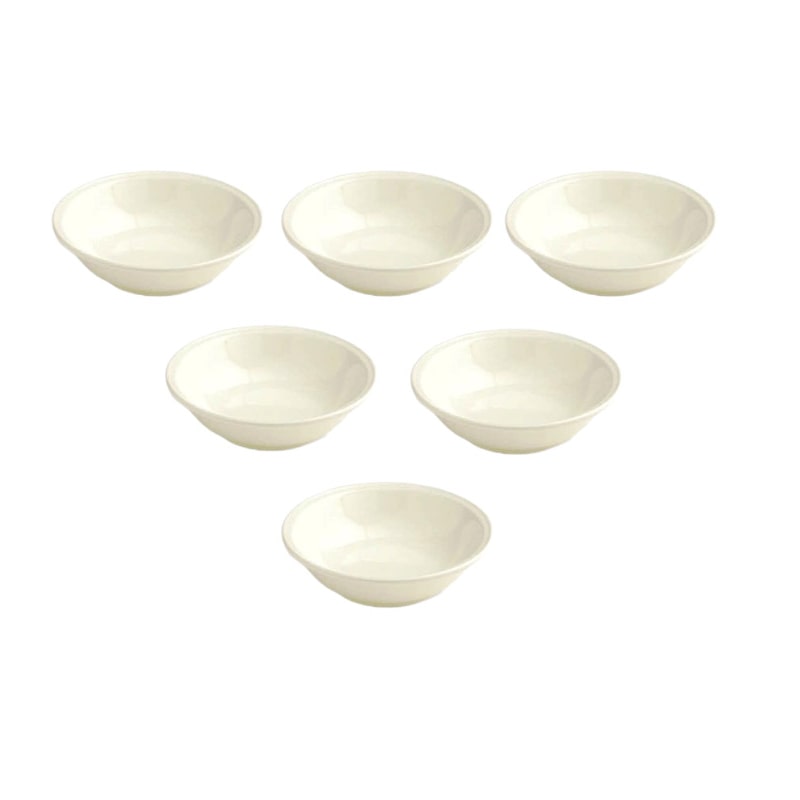 Tognana siena, set 6 piatti fondi cm 18x5, in porcellana